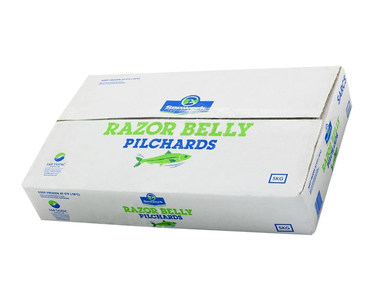 Seawork Razorbelly Pilchards Frozen Bait 5kg