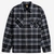 Desolve Sawyer Shacket LS Shirt Black/Charcoal S