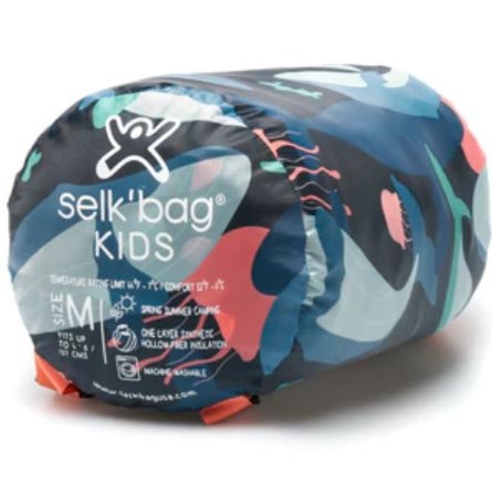 Selk'Bag Kids Recycled Wearable 13C Sleeping Bag Deep Sea M