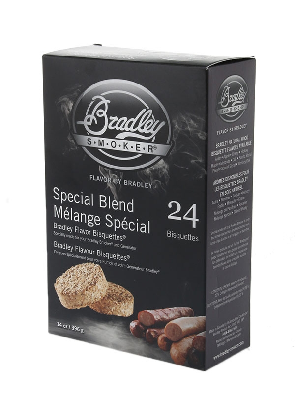 Bradley Smoker Flavoured Bisquettes 24 Pack - Special Blend