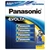 Panasonic EVOLTA Premium Alkaline Batteries AAA 4-Pack