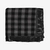 Swanndri Baby Buggy Wool Blanket Grey/Black Check