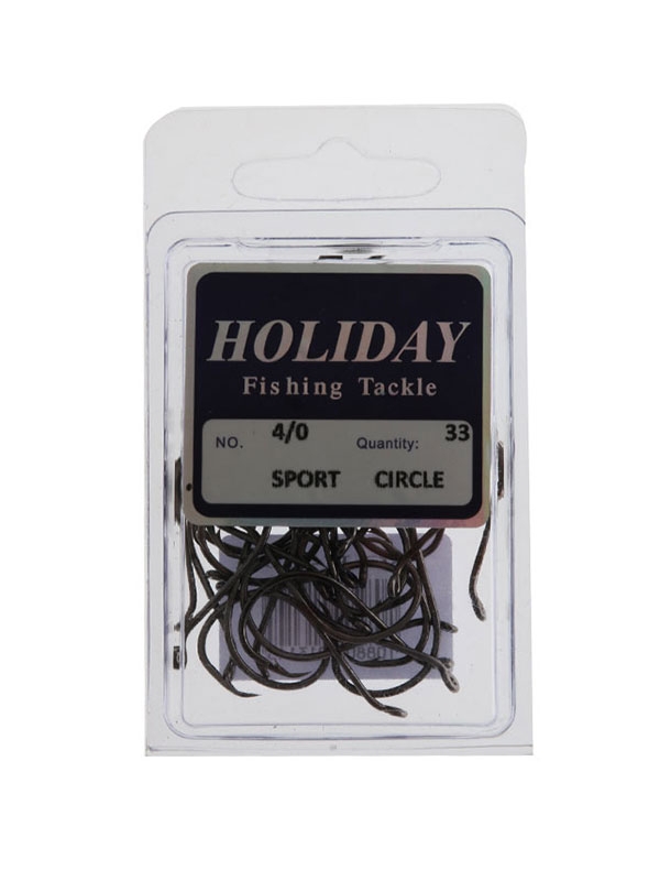 Holiday Sport Circle Hooks Bulk Pack