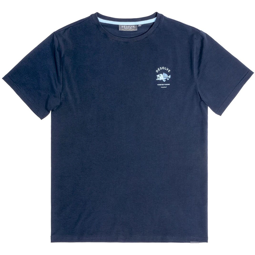 Desolve Scale Mens T-Shirt Navy Medium Desolve Scale Mens T-Shirt Navy Medium
