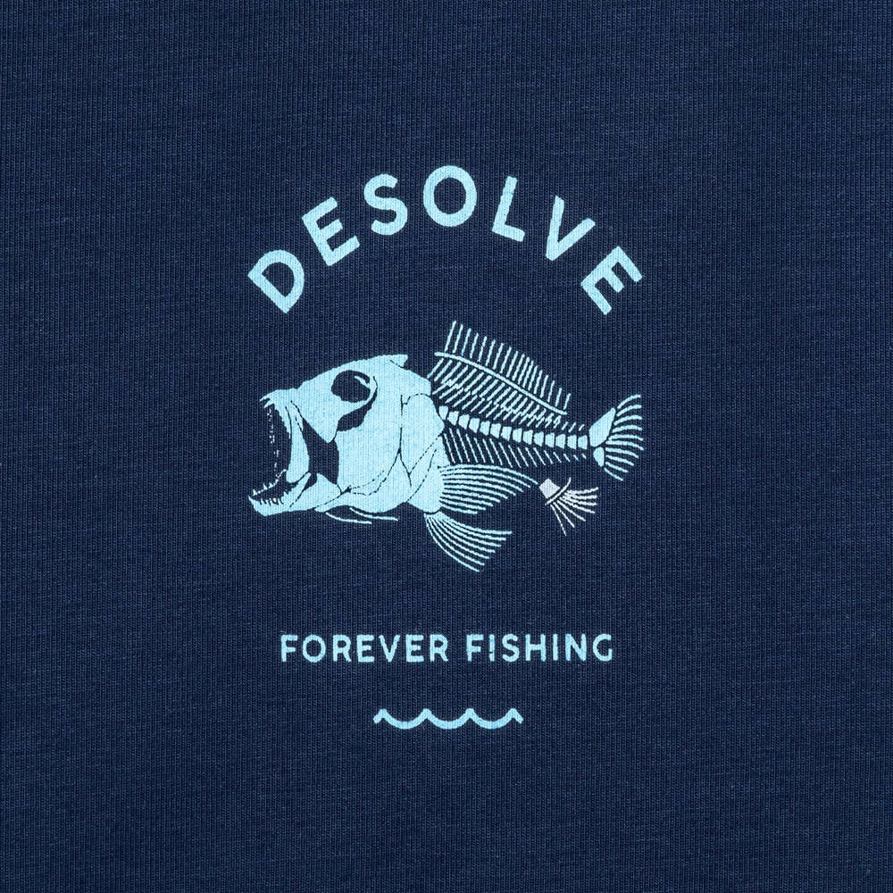 Desolve Scale Mens T-Shirt Navy Medium