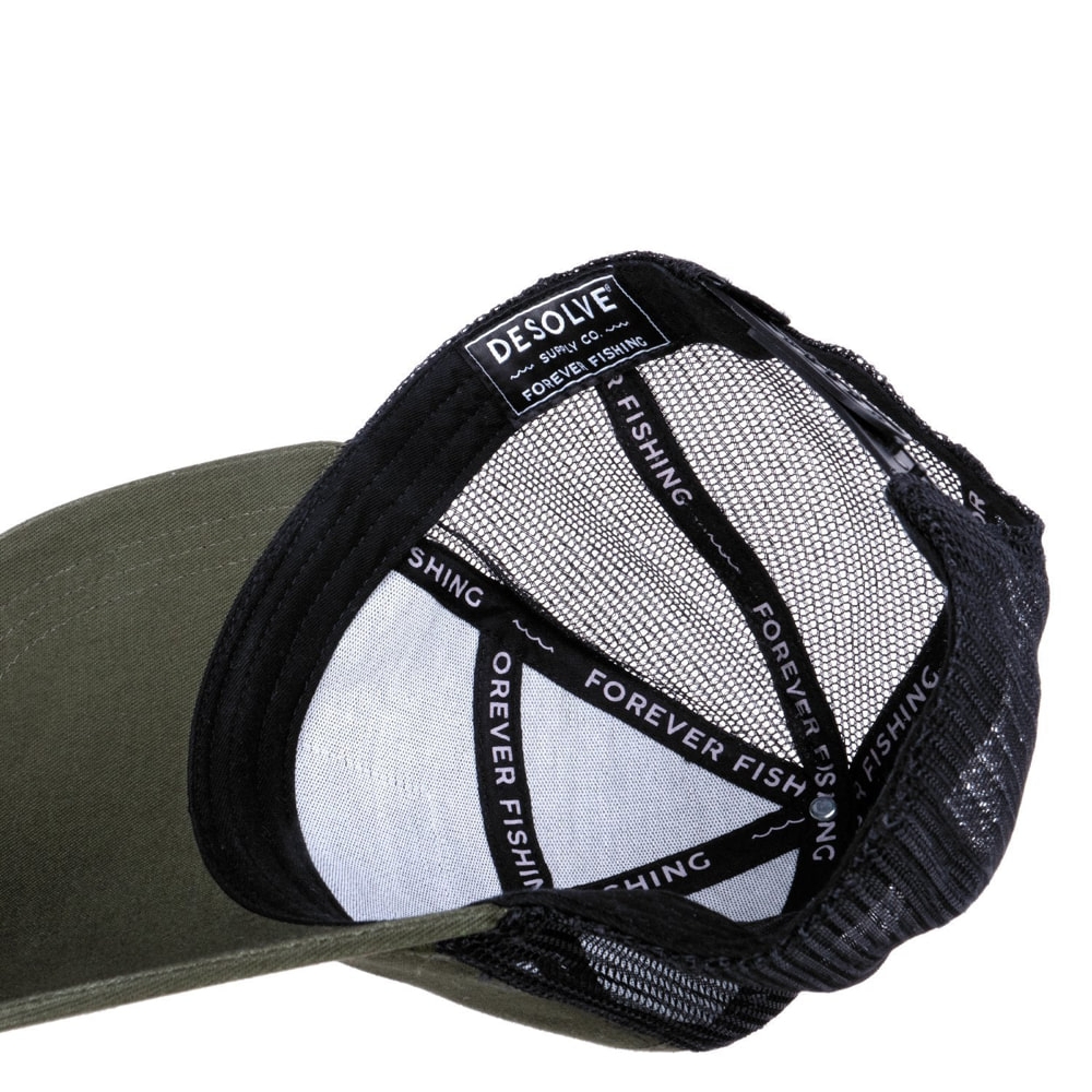 Desolve Scale Trucker Moss Green