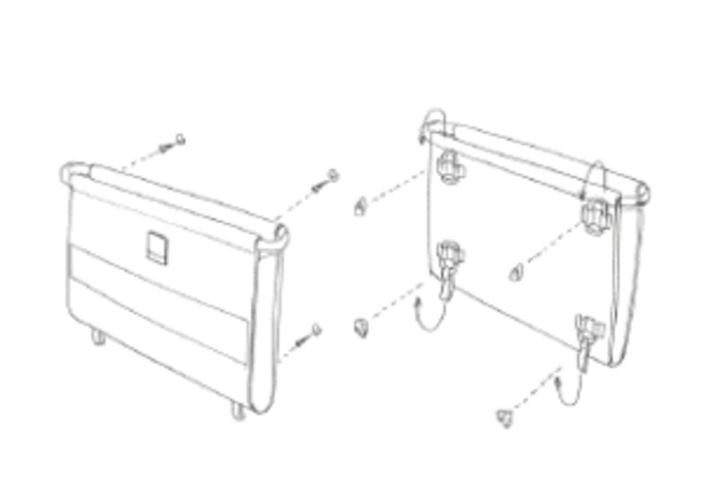 Blue Performance Bulkhead Sheet Bag