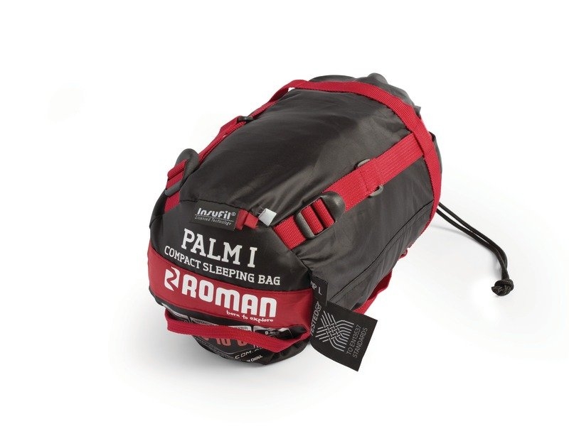 Roman Palm I 10C Sleeping Bag Fiery Red