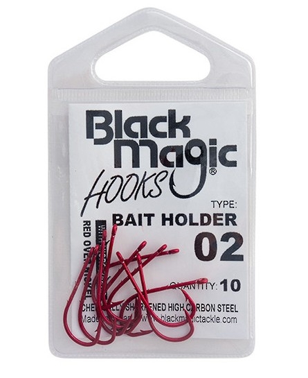 Black Magic Bait Holder Hooks 02 Qty 10