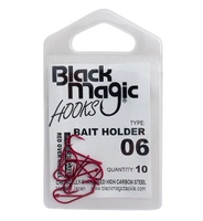 Black Magic Bait Holder Hooks 06 Qty 10 Thumbnail Black Magic Bait Holder Hooks 06 Qty 10