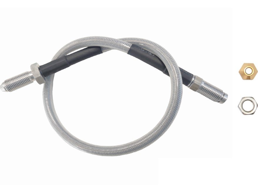 Trojan Stainless Braided Brake Hose 3/8in UNF Male