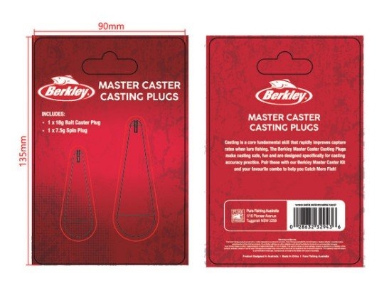 Berkley Master Caster 2pc Plug Set