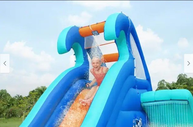 H2OGO! Wavetastic Mega Water Park Inflatable Slide 