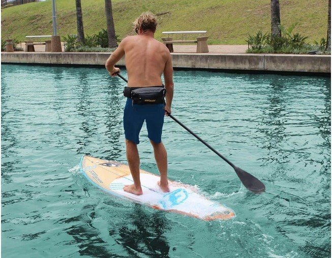 OverBoard Pro-Light Waterproof Waist Pack 4L Black