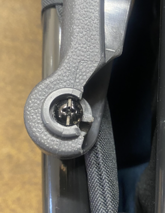 OZtrail Resort 5-Position Camping Arm Chair Navy - Returned Unit