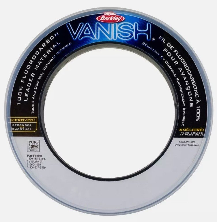 Berkley Vanish Fluorocarbon Trace 50lb 30yd