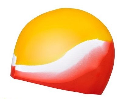 Bestway Lil' Colour Wave Swim Cap Orange/Red