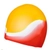 Bestway Lil' Colour Wave Swim Cap Orange/Red