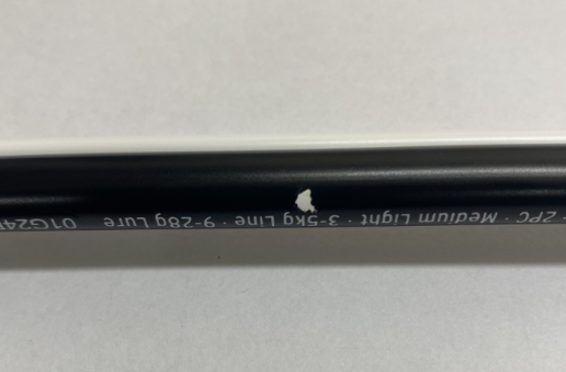 Abu Garcia Veritas V5 Medium Light Softbait Spin Rod 7ft 4in 3-5kg 2pc - Display Model