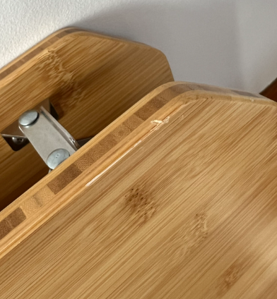 Dometic GO Lightweight Adjustable Compact Bamboo Camping Table - Returned Unit