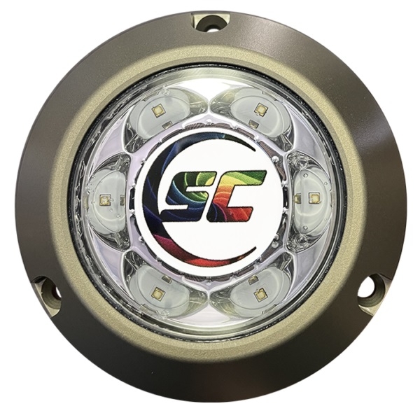 Shadow-Caster SC3 Underwater LED Light Great White 12v Surface Mount