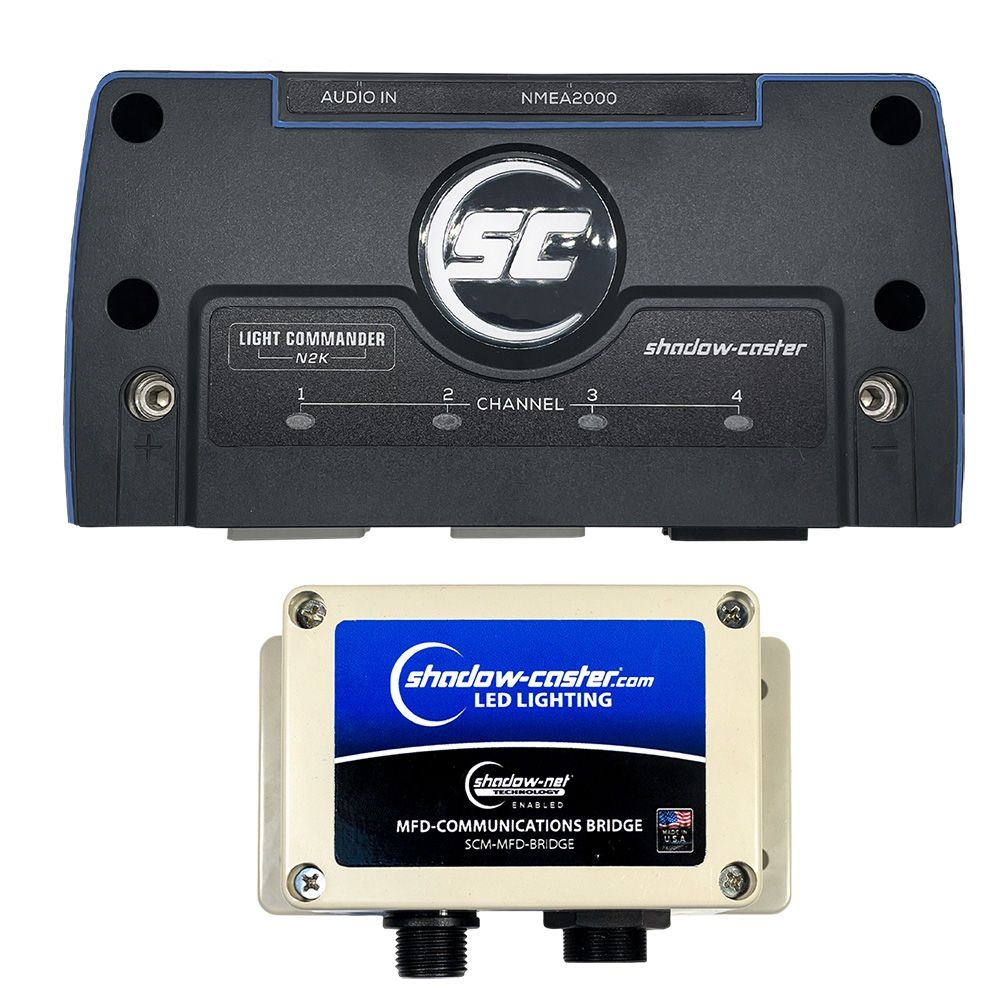 Shadow-Caster Light Commander NMEA2000 MultiZone Lighting Control with SCM Bridge