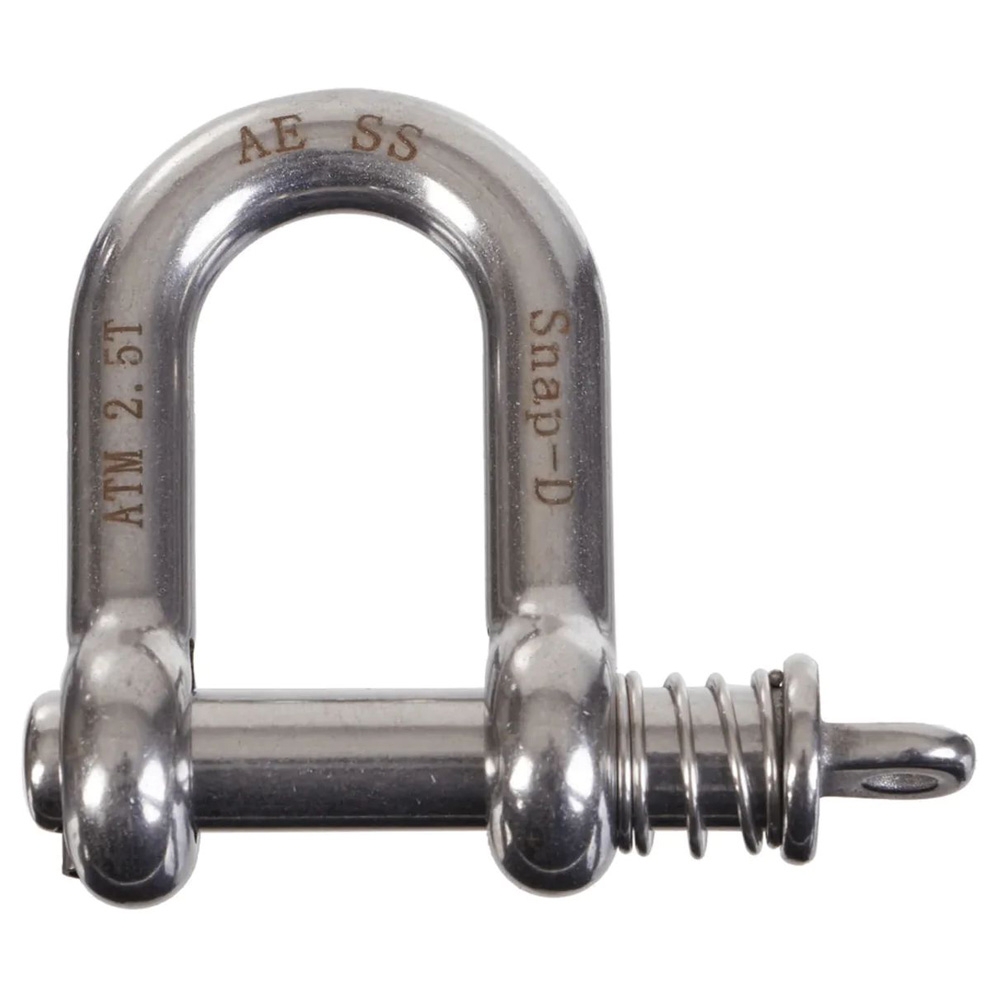 Snap-D 304 Stainless Steel D-Shackle 12mm 1670kg