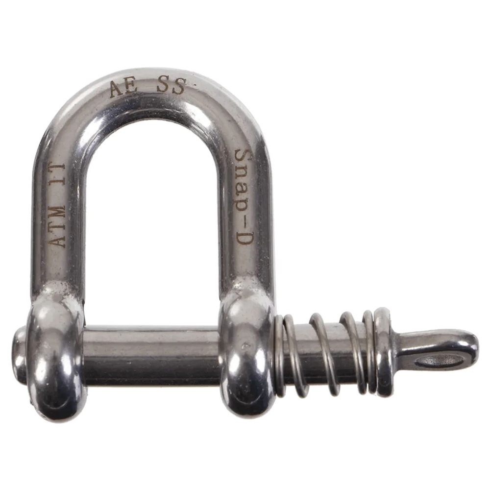 Snap-D 304 Stainless Steel D-Shackle 8mm 670kg