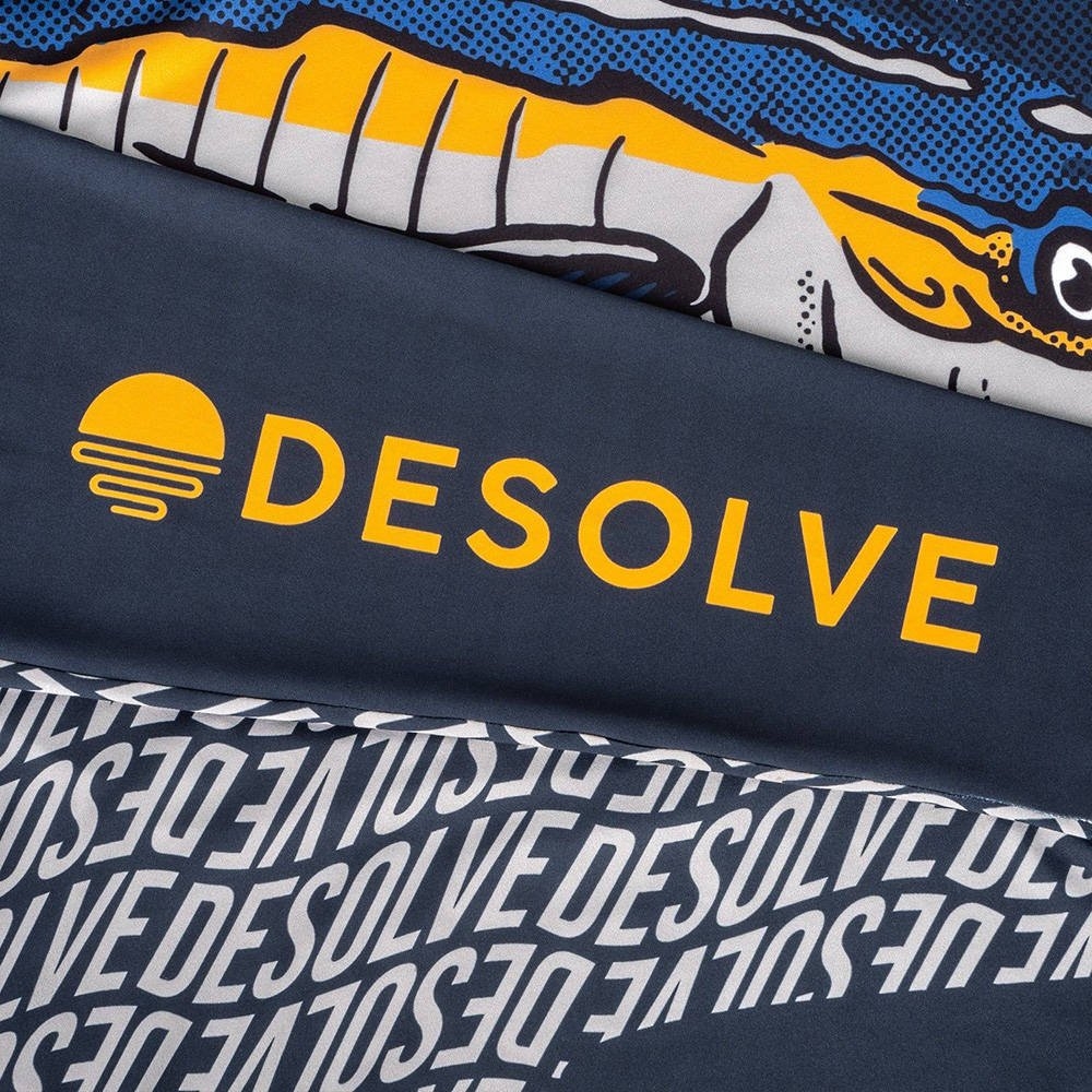 Desolve SolarDry UPF50+ Fishing Hoodie Yellowfin