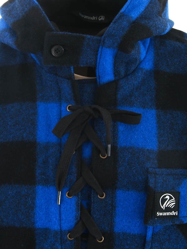 Swanndri Original Wool Mens Lace Front Bush Shirt