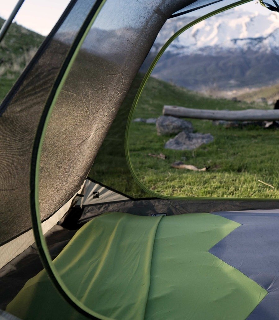 Klymit Double V Sheet Sleeping Mat Cover Green/Grey