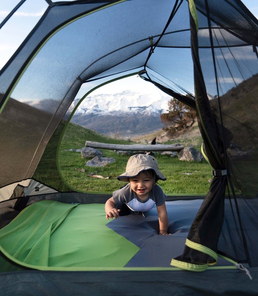 Klymit Double V Sheet Sleeping Mat Cover Green/Grey