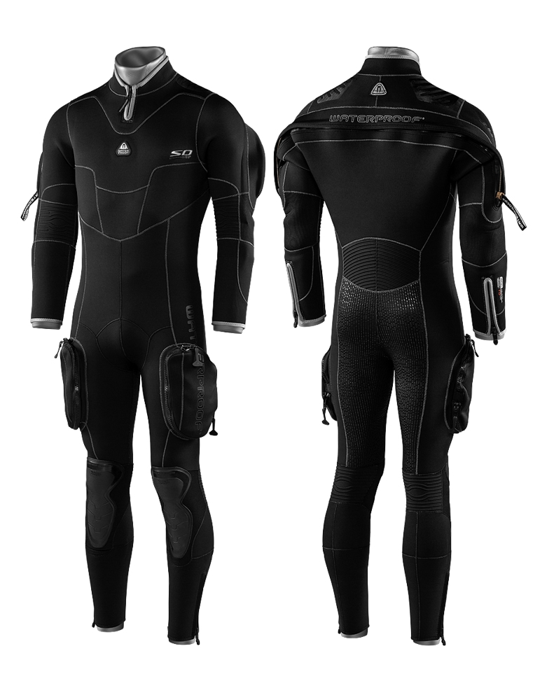 Waterproof Semi-Dry Combat Womens Wetsuit 7mm 2XL