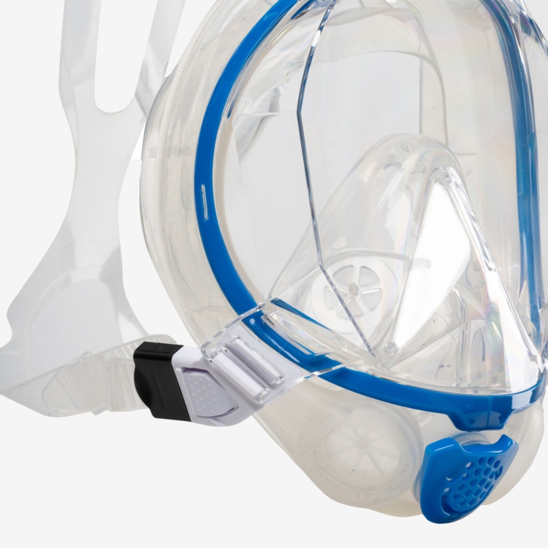 Mares Sea Vu Dry Plus Full Face Snorkeling Mask Blue/Clear S/M