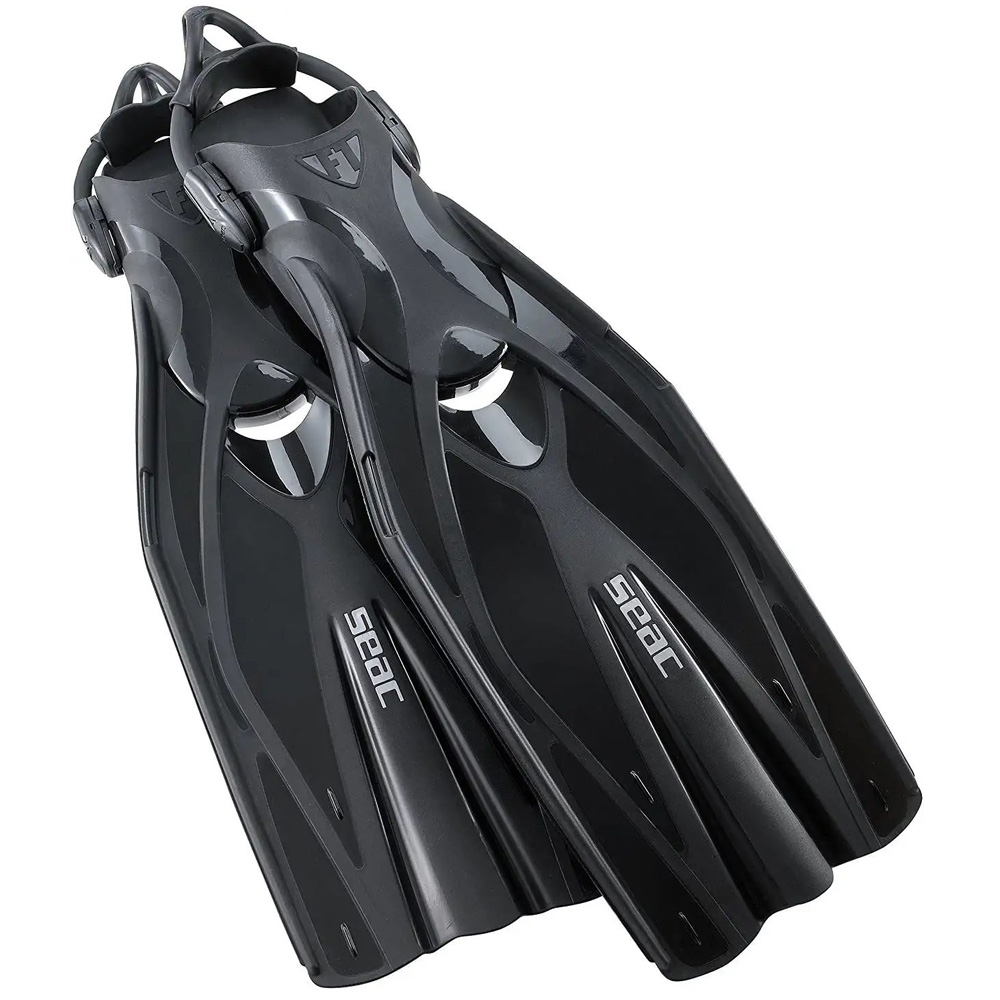 Seac F1 S Open Heel Dive Fins Black XS/S US4-5.5