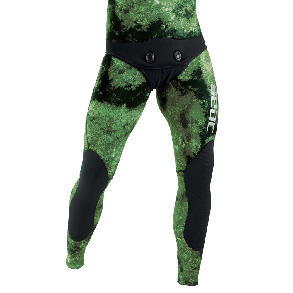 Seac Gannet Mens Spearfishing Wetsuit Pants 5mm Green XL