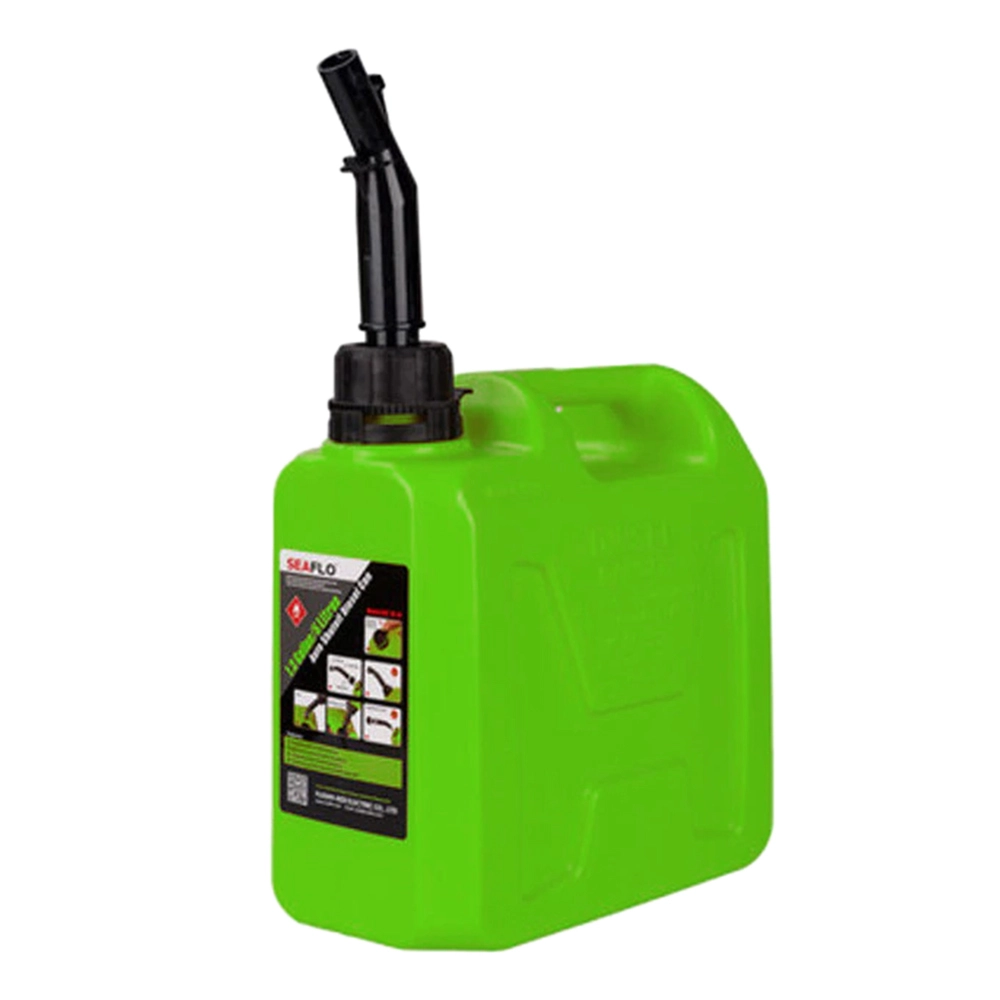 Seaflo Auto Shut-Off 2-Stroke Fuel Tank 5L Green Seaflo Auto Shut-Off 2-Stroke Fuel Tank 5L Green