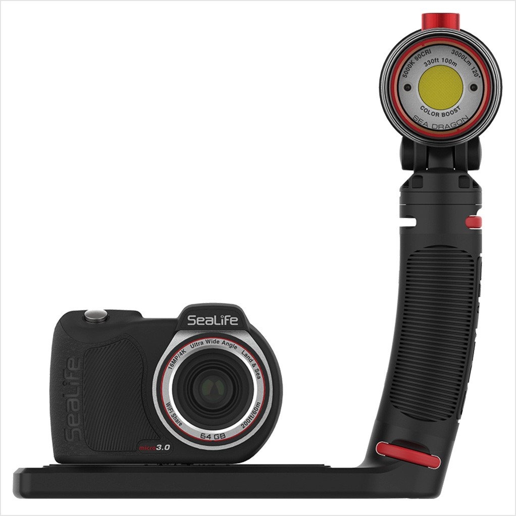 SeaLife Micro 3.0 Pro 3000 Colour Boost Underwater Camera & Light Set