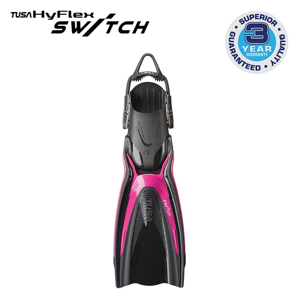 TUSA Hyflex Switch Fin Rose Pink M