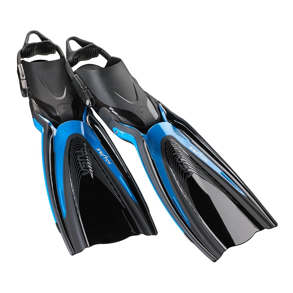 TUSA SF0104 HyFlex Switch Fins Fishtail Blue