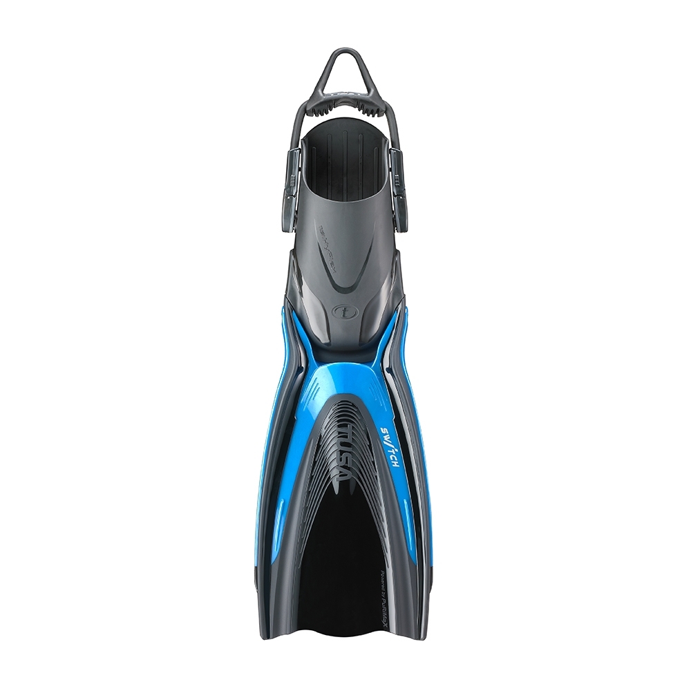 TUSA SF0104 HyFlex Switch Fins Fishtail Blue S