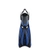 TUSA SF22 Solla Open Heel Dive Fins Cobalt Blue S