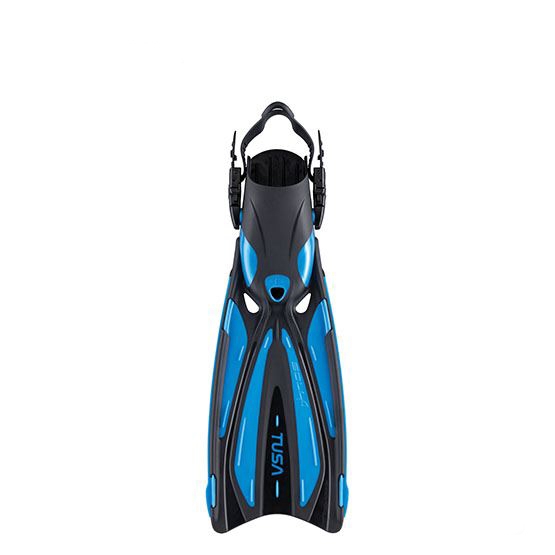 TUSA SF22 Solla Open Heel Dive Fins Fishtail Blue L/XL
