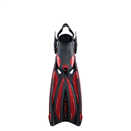 TUSA SF22 Solla Open Heel Dive Fins Metallic Red L/XL
