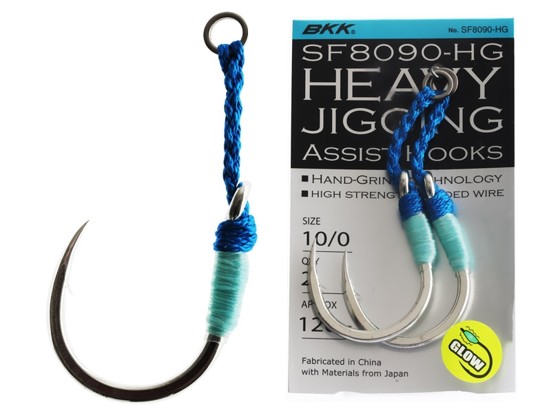 BKK SF8090-HG Heavy Jigging Assist Hook 10/0 Qty 2