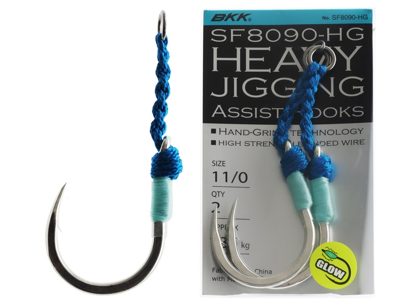 BKK SF8090-HG Heavy Jigging Assist Hook 11/0 Qty 2