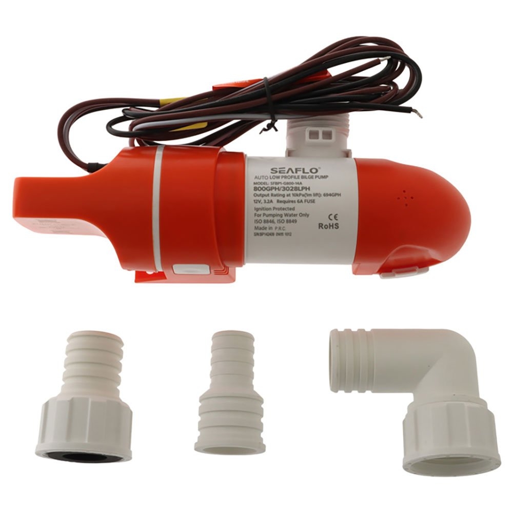 Seaflo 14A Series Low Profile Automatic Bilge Pump 800GPH 12V