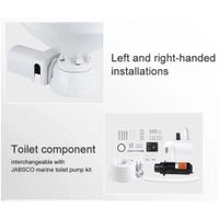 Seaflo Electric Marine Toilet - Regular 24V Thumbnail Seaflo Electric Marine Toilet - Regular 24V