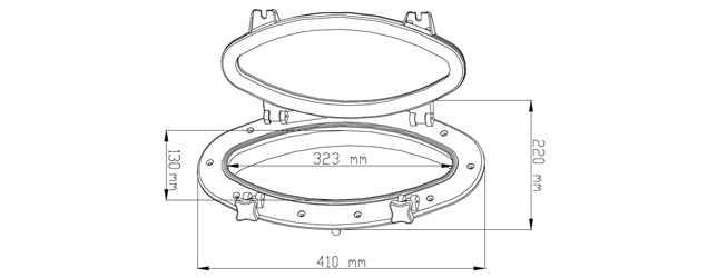 Oval Porthole - Boat Window