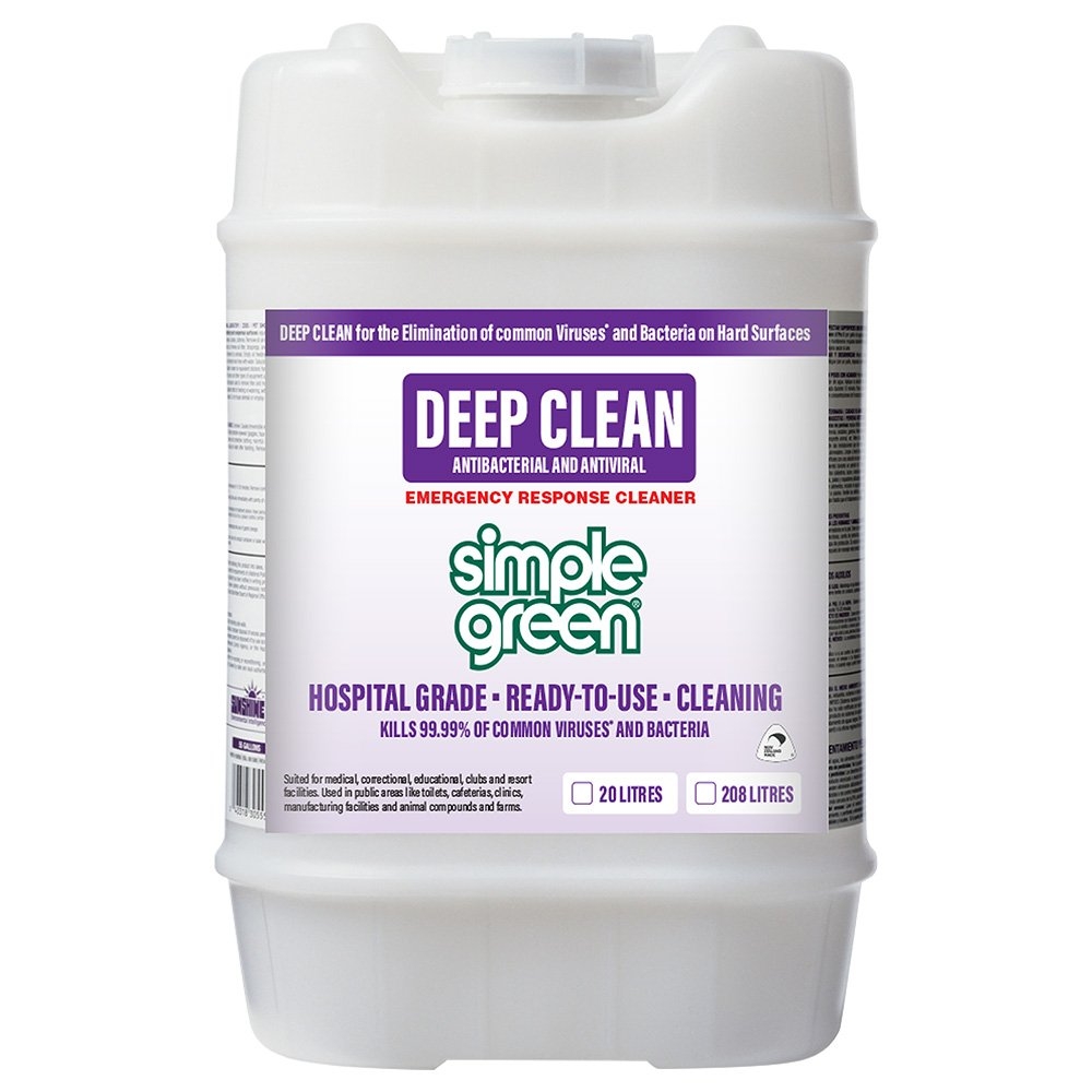 Simple Green Deep Clean Hospital Grade Cleaner 20L